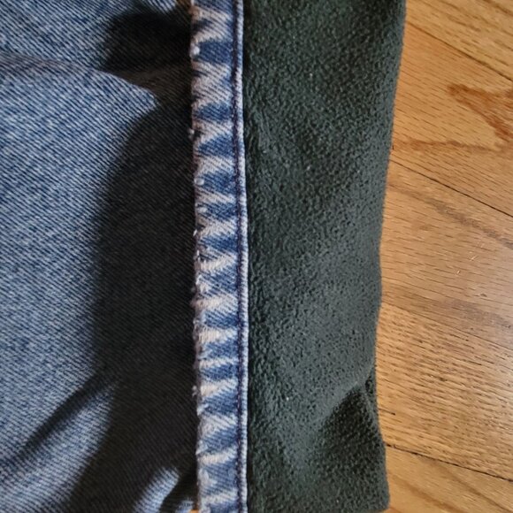 L.L. Bean Mens Classic Fit Denim Jeans 34x29 Fleece Lined - Picture 5 of 5